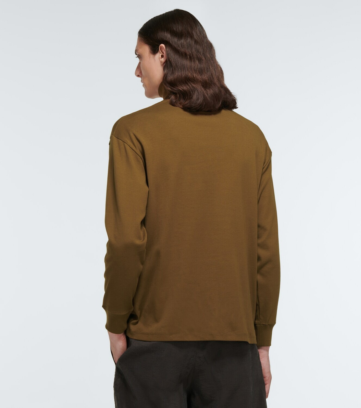 Lemaire Cotton jersey turtleneck top