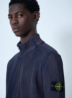 Stone Island Zip-Up Rib Cardigan