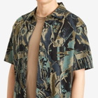 thisisneverthat Men's Jacquard Pattern Shortsleeve Shirt in Black
