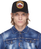 Dsquared2 Black 'Caten' Cap