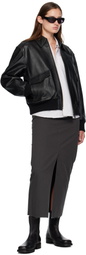 COOR Black A2 Leather Jacket