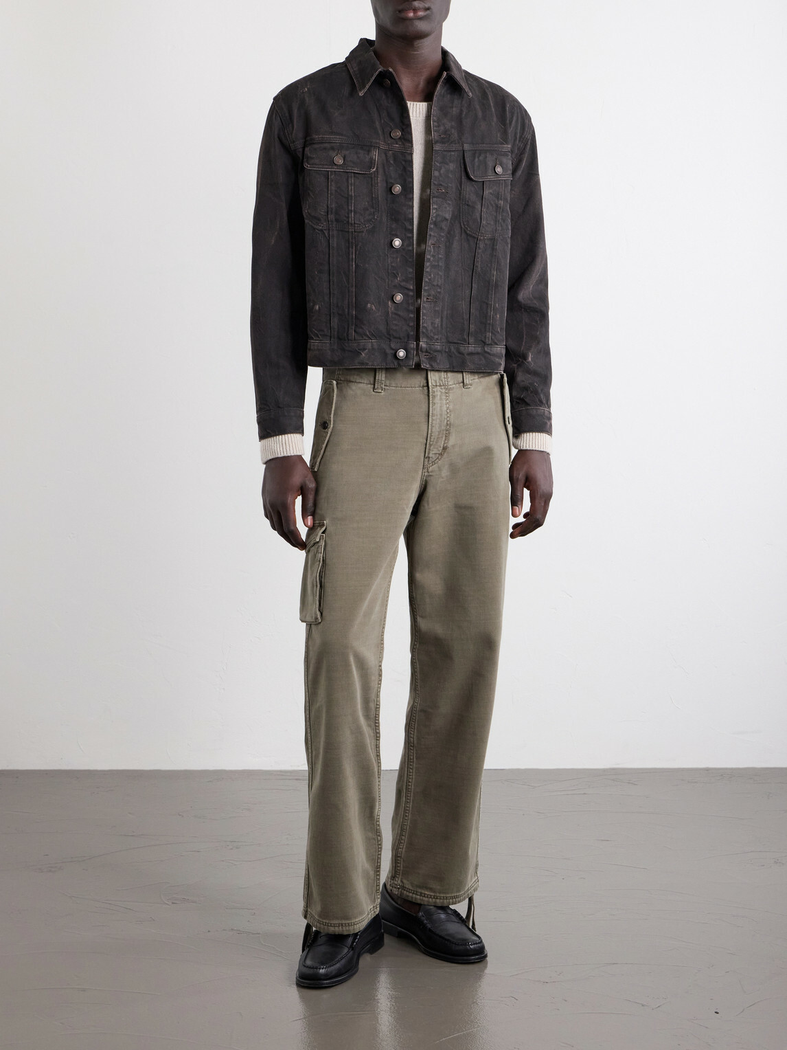 Jeanerica - Alex Brown Trucker Cotton-Blend Jacket - Brown