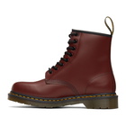 Dr. Martens Red 1460 Smooth Lace-Up Boots