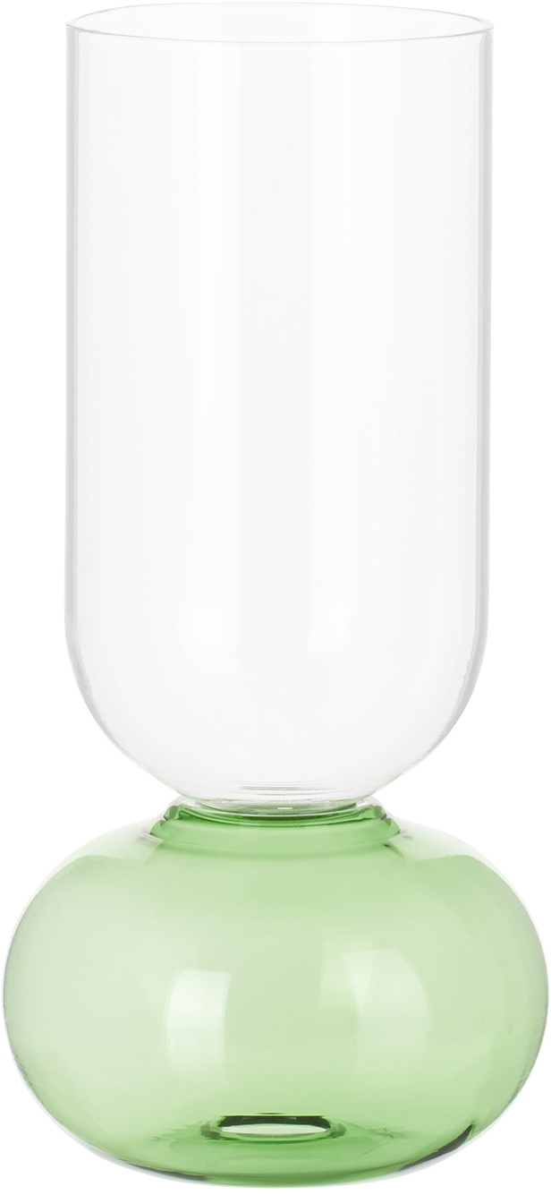 Natalia Criado Green Flower Vase