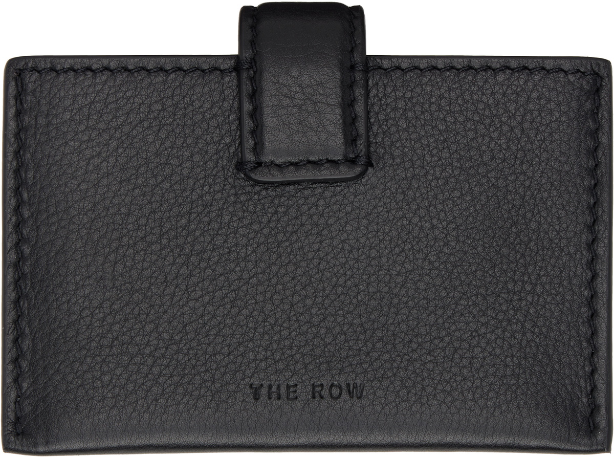The Row Black Multi Card Holder