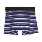 Boss Two-Pack Black and Striped Boxer Briefs