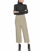 Alessia Santi Womens Pants Khaki