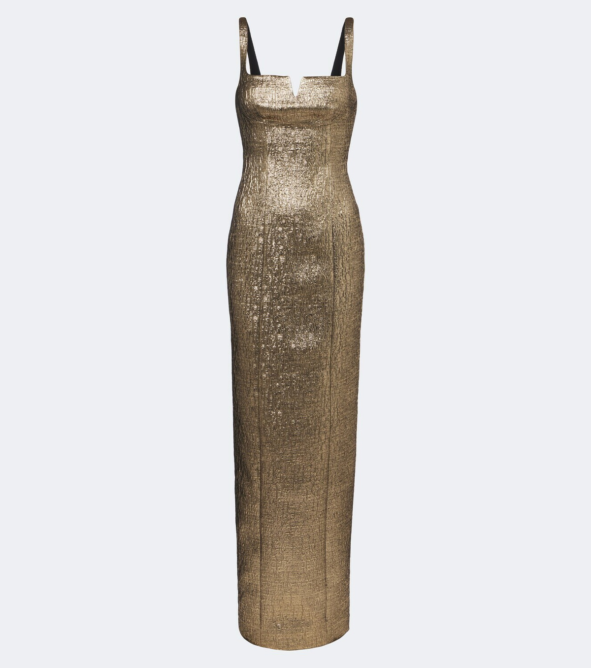 Roland Mouret Lamé jacquard gown