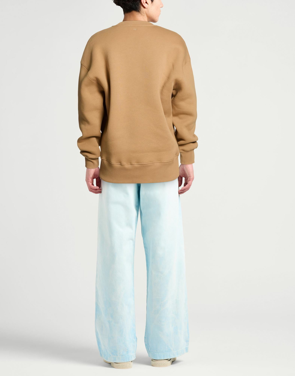 Ami Alexandre Mattiussi Mens Sweatshirt Camel