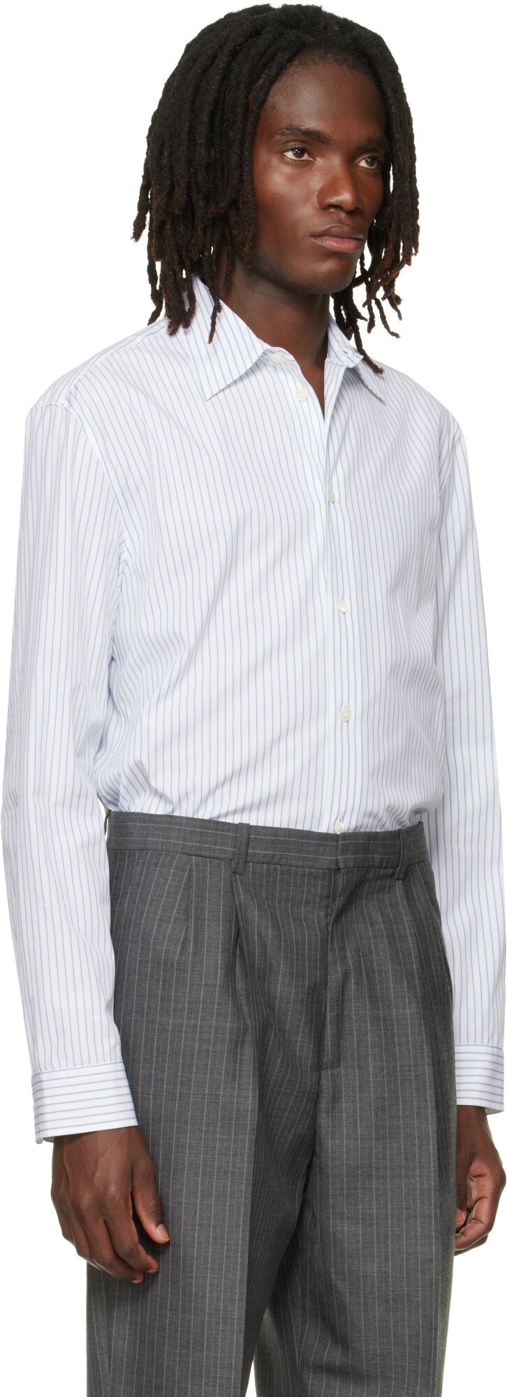 Jil Sander White Cotton Poplin Shirt
