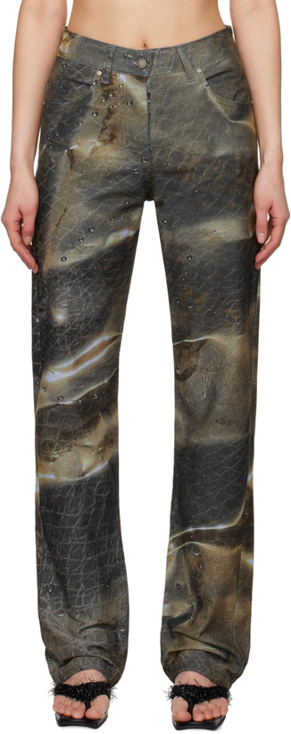 Photo: Serapis Green Golden Hour Fitted Jeans