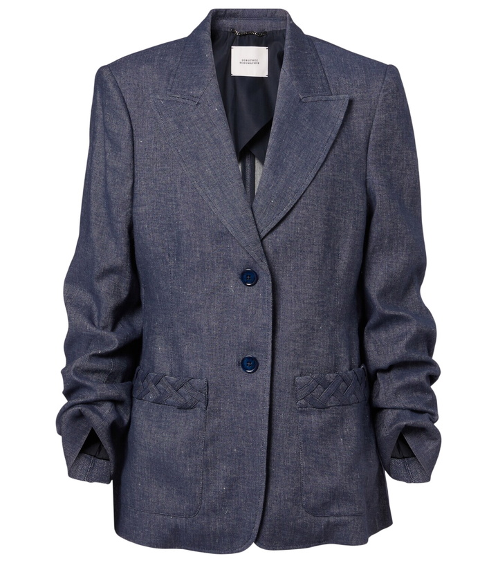 Photo: Dorothee Schumacher Fluid Denim blazer