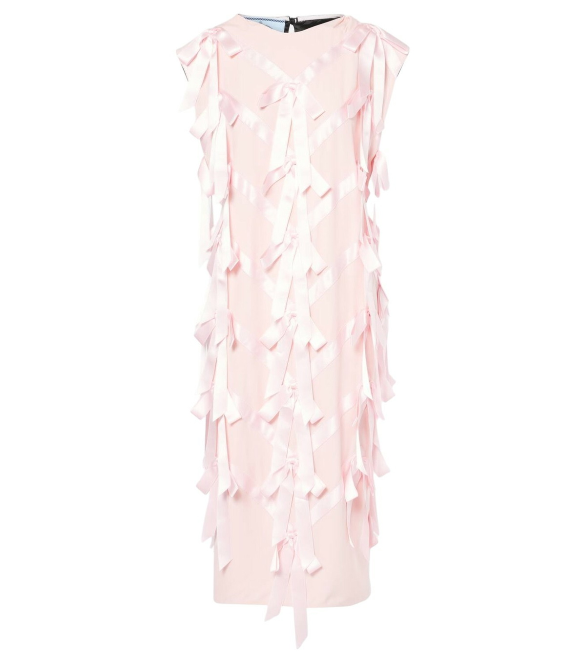 ワンピース PRADA Embroidered chambray shirt dress Prada Embroidered Chambray Shirt Dress | italist