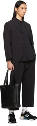 Master-Piece Co Black Packers Wide-Leg Trousers