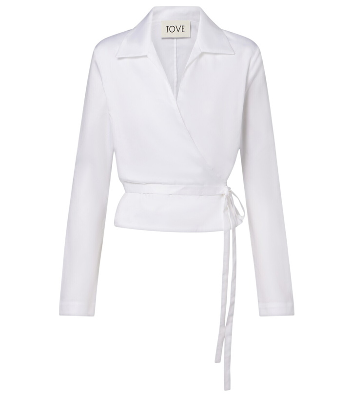 Photo: Tove Bronte cotton wrap top