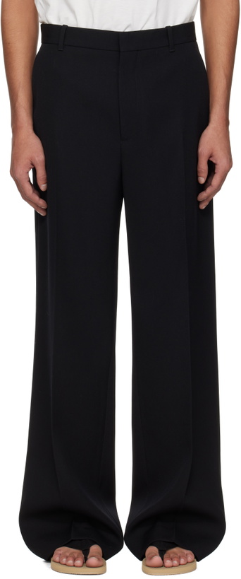 The Row Black Marcello Trousers The Row