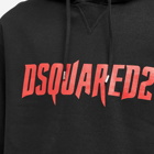 Dsquared2 Men's Chest Logo Hoodie in Black
