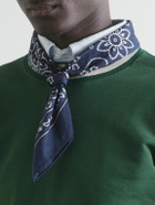 Drake's - Paisley-Print Cotton Scarf