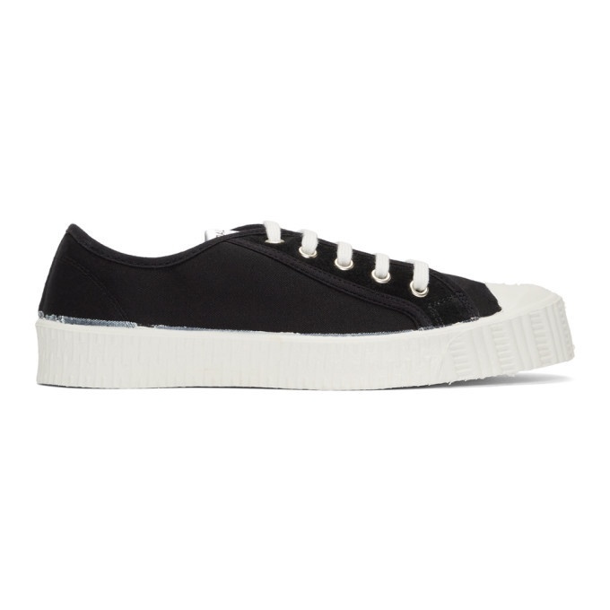 Photo: Spalwart Black Special Low Twill WS Sneakers