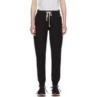 Champion Reverse Weave Black Elastic Cuff Lounge Pants