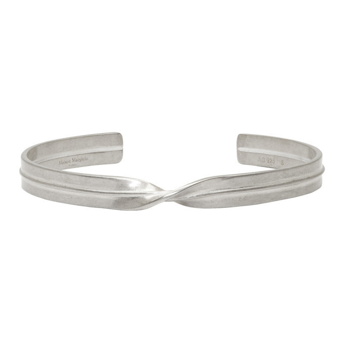 Photo: Maison Margiela Silver Twist Bracelet