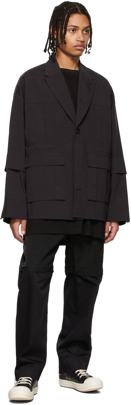 JERIH Black Bluebird T-Shirt