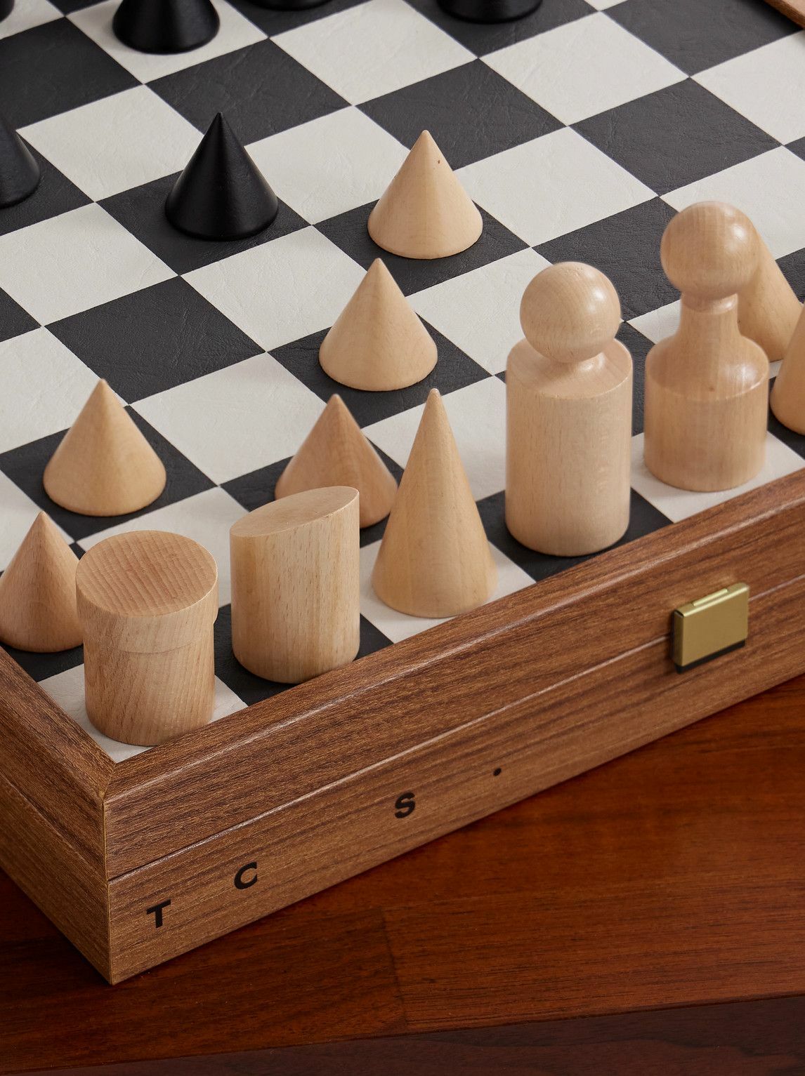 The Conran Shop - Wood and Felt Chess Set