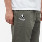 Men's AAPE Street Baseball Sweat Pant in Khaki