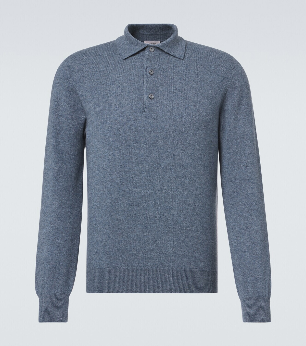 Agnona Cashmere polo sweater