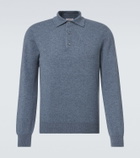 Agnona Cashmere polo sweater