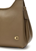 Coach Lana Pebbled Leather Shoulder bag - Taupe - One Size