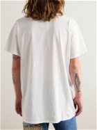 Greg Lauren - Cotton-Jersey T-Shirt - White