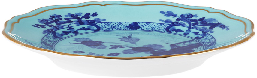 Ginori 1735 Blue Oriente Italiano Bread Plate