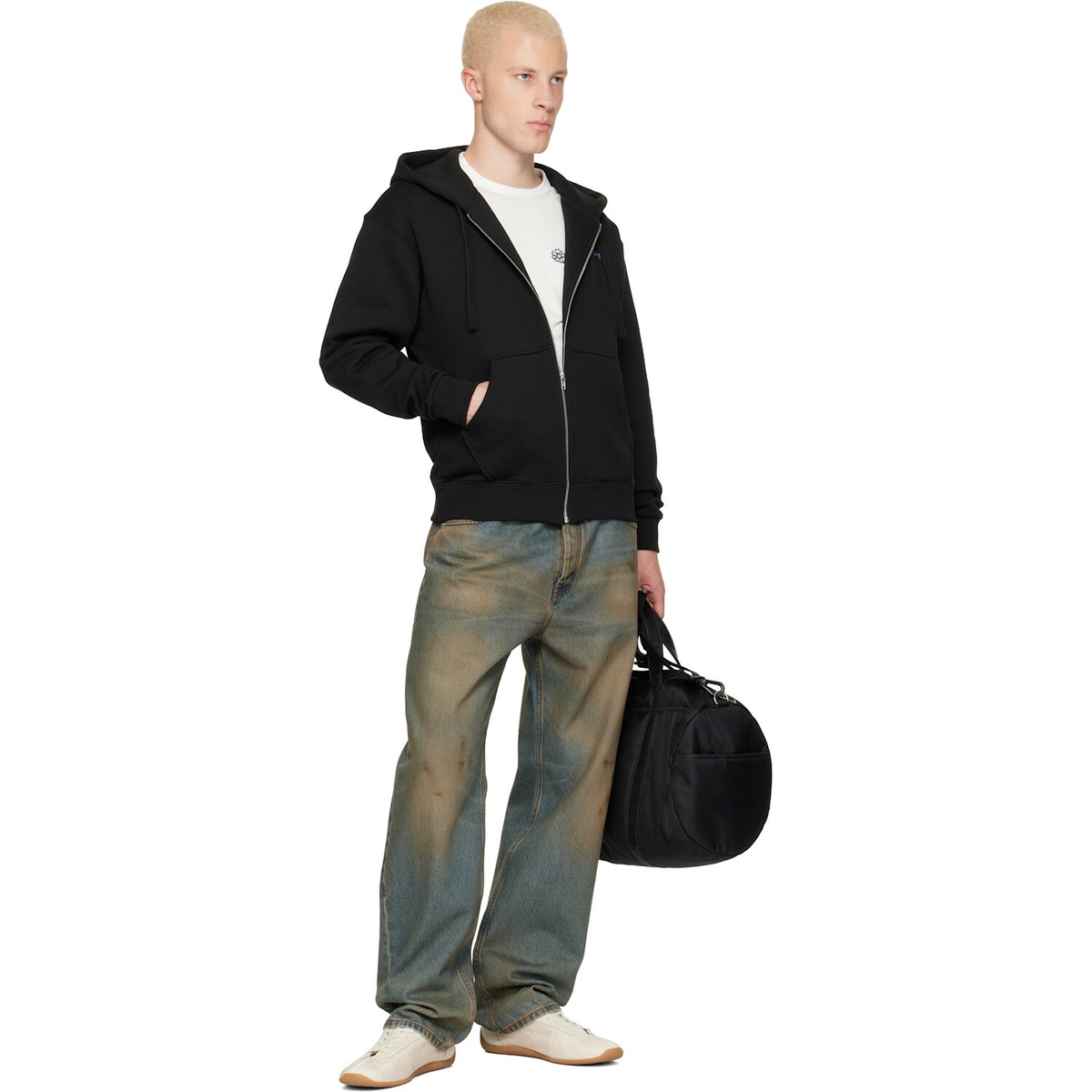 Kenzo Black Kenzo Paris 'KENZO Signature' Duffle Bag
