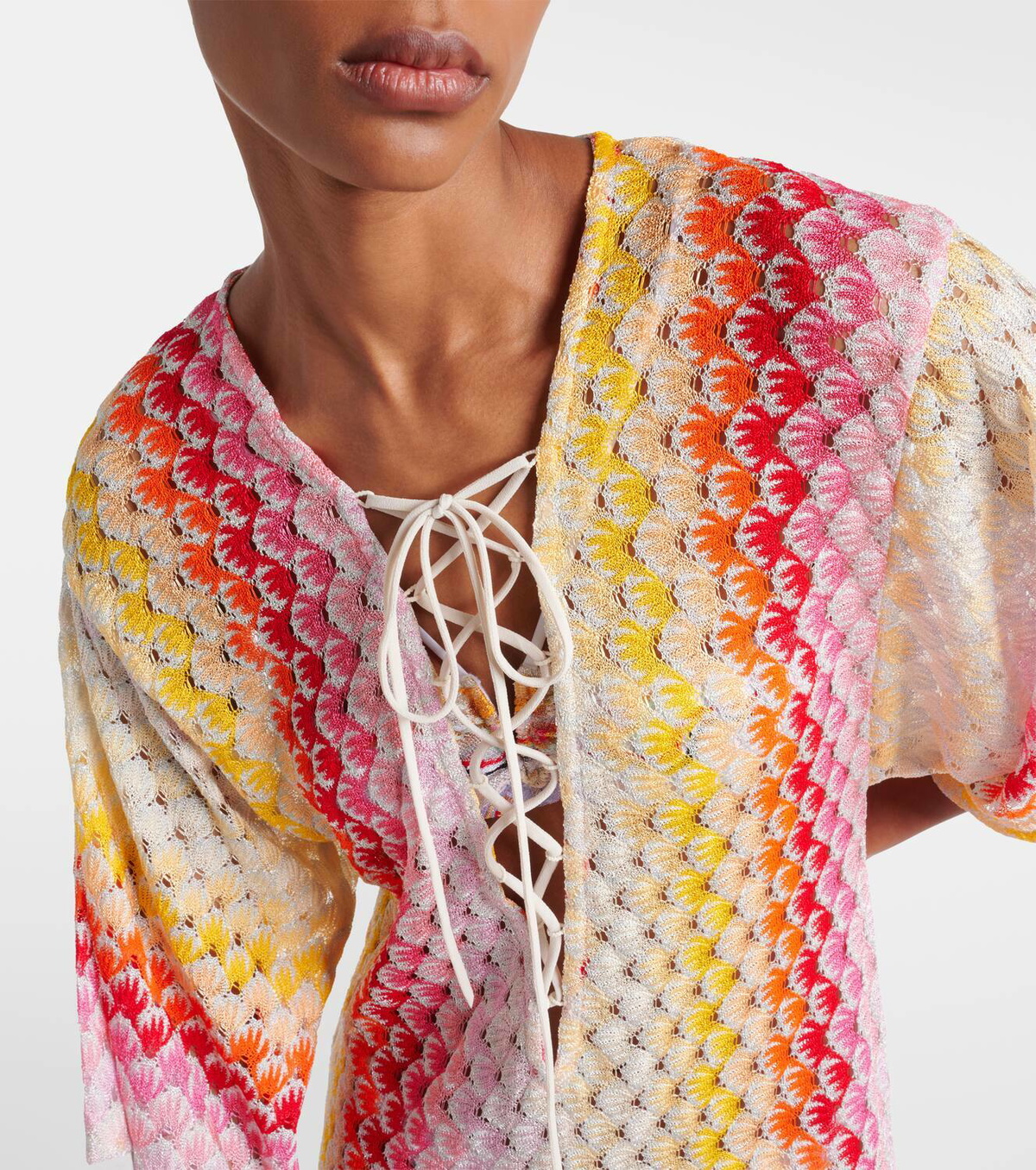 Missoni Mare Lamé kaftan