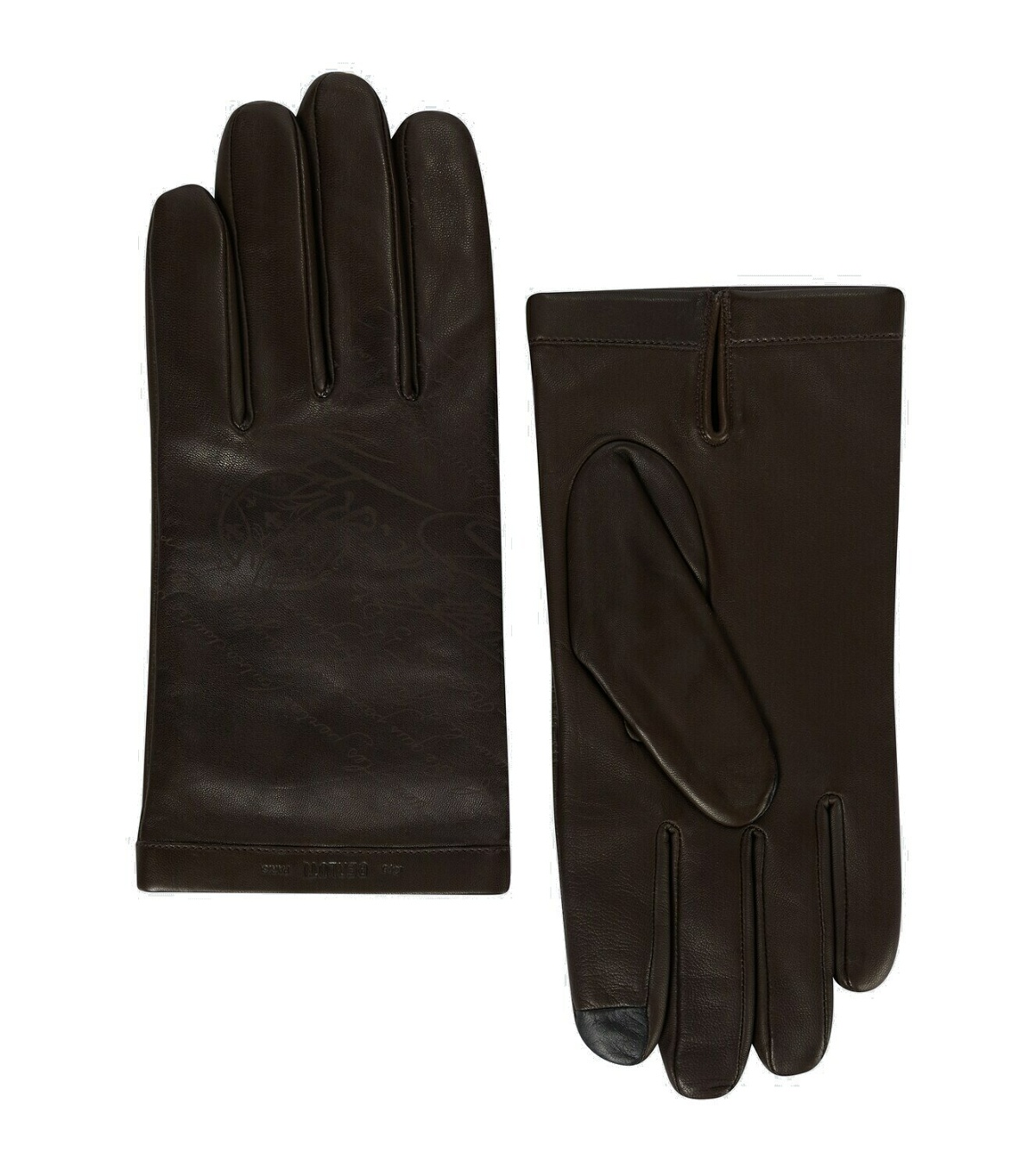 Berluti Scritto leather gloves Berluti