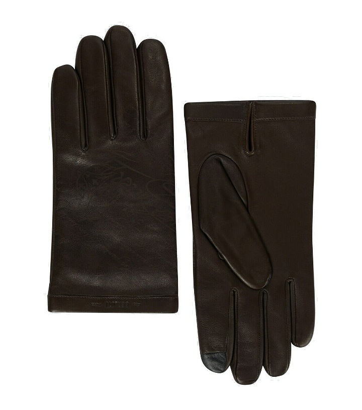 Photo: Berluti Scritto leather gloves