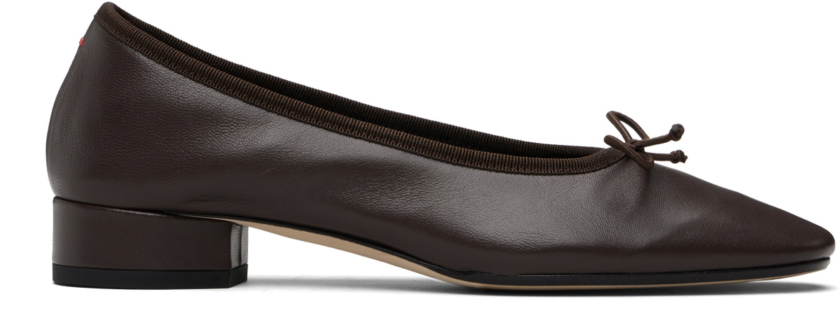 Aeyde Burgundy Onda Heels