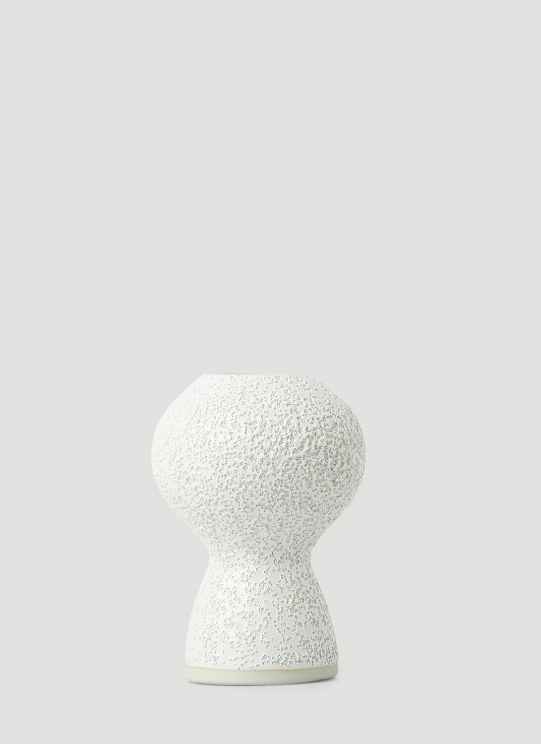 Marloe Marloe Set of Two Lava & Bone Candlestick Holders