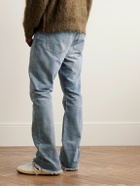 John Elliott - Caribou Frayed Bootcut Jeans - Blue
