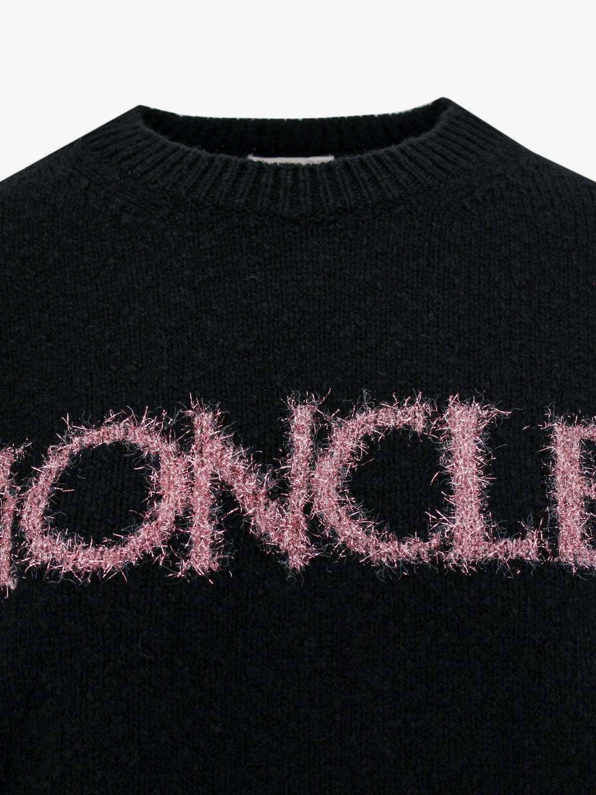 Moncler Sweater Black Womens Moncler