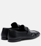Christian Louboutin Mocallista leather penny loafers