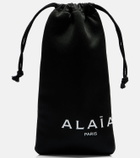Alaïa Lettering Logo oversized sunglasses