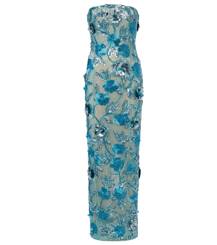 Photo: Rachel Gilbert Pierre embellished bustier gown