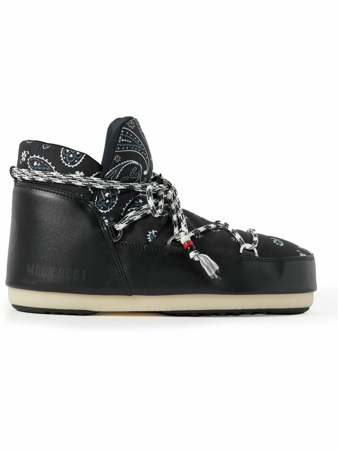 ブーツその他 ALANUI Full Moon Bandana Moon Boot x Moon Boot Full Moon Bandana boots in black - Alanui