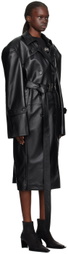 SRVC Black Service Leather Jacket