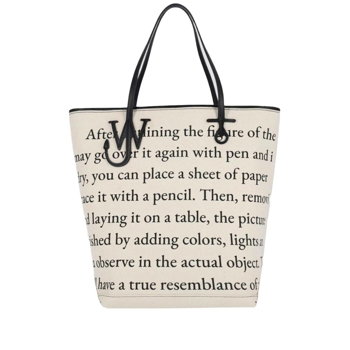 Photo: J.W. Anderson Cotton Blend Anchor Shopping Bag