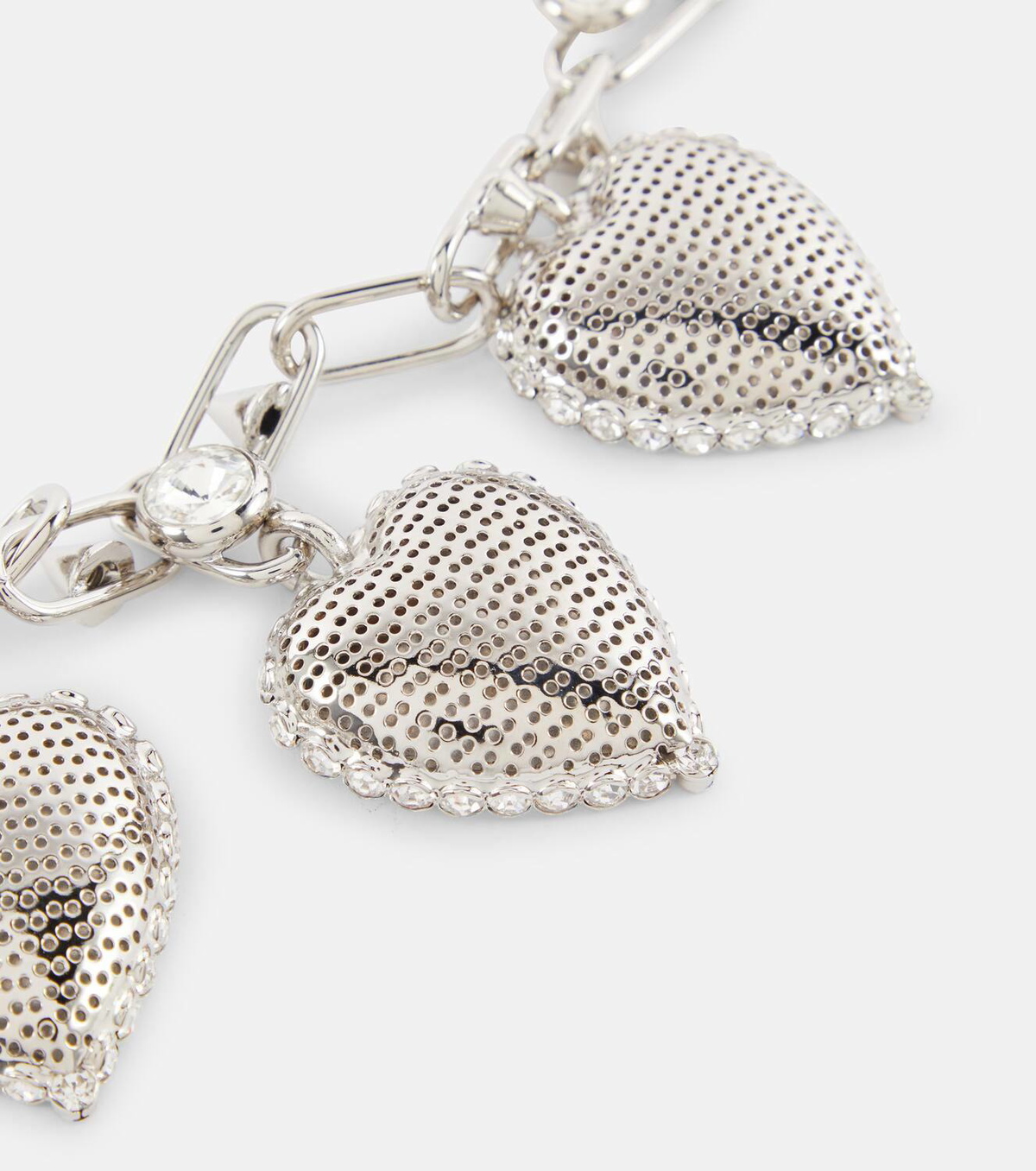 Alessandra Rich Embellished chain necklace