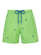 MC2 Saint Barth Comfort Light Classic Stretch Swim Shorts With Crabs Print