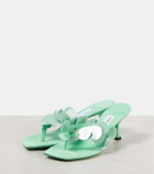 Jimmy Choo Freja 70 embellished suede thong sandals